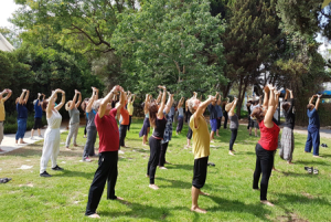 סדנת צ'י קונג טיפולי של המגמה להכשרת מורים – בנווה שלום