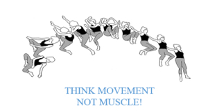 לחשוב תנועה ולא שריר !