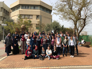 אירוח סטודנטים מתוכנית המצוינות רג"ב במכללת אלקאסמי בבקה אל-גרבייה