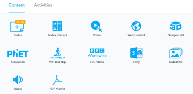 הוספת תכנים