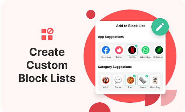 create custom block lists