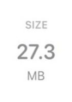 SIZE 27.3 MB