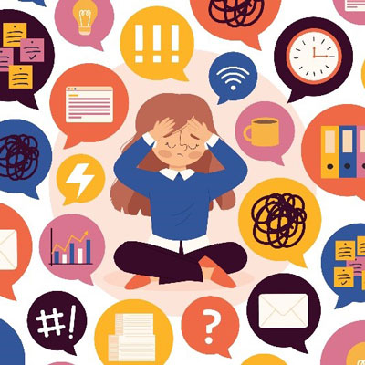 שפע של מידע מאתגר את הקשב