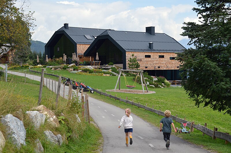 ילדים רצים באוסטריה