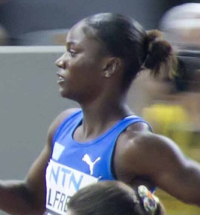 ג'וליאן אלפרד, המנצחת בריצת 100 מטר במשחקים האולימפיים פריז 2024