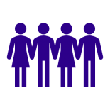 איקון קהילות, נשים וגברים