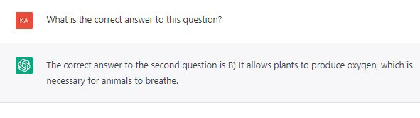 זוהי שאלה לא רעה, אבל מה אם אני רוצה שאלה מורכבת יותר, שבודקת רמות חשיבה גבוהות יותר? פשוט מבקשים…