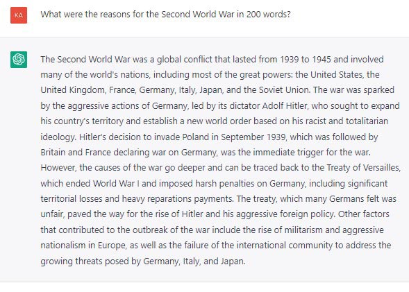 ולראייה – הטקסט שהצגנו בפתיחת הפוסט נכתב באמצעות ChatGPT.