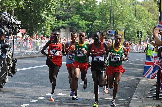 המובילים במרתון האולימפי לונדון 2012