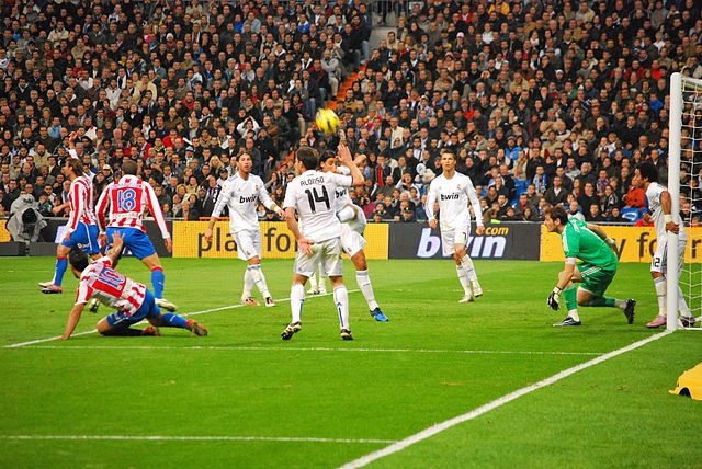 משחק כדורגל בליגה הספרדית