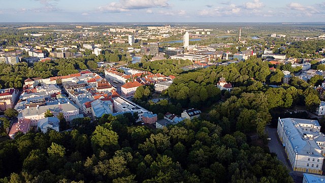 העיר טארטו באסטוניה