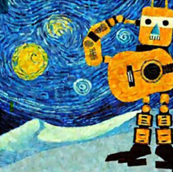 מחולל התמונות ממשיך לנקות עד לקבלת לתוצאה הסופית המוצגת