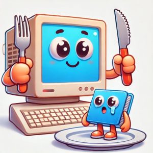 קניבליזם דיגיטלי: הבינה המלאכותית ניזונה מעצמה