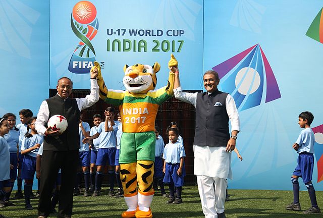 טקס במשחקי גביע העולם לנוער עד גיל 17 בכדורגל