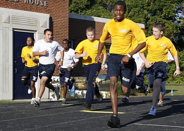 מבחן ריצה בבית ספר תיכון