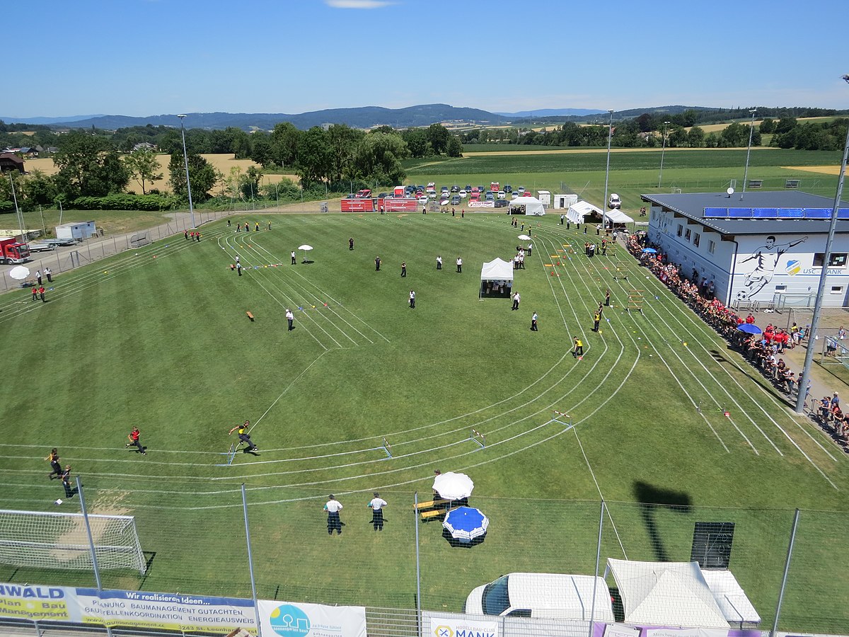 יום ספורט באוסטריה לנערים מתנדבים בשירותי כיבוי האש
