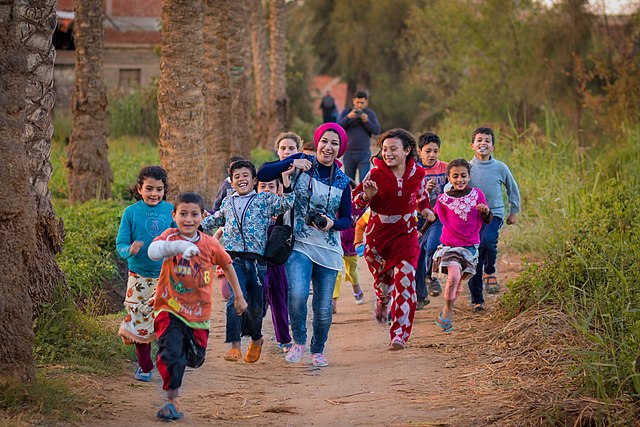 ריצה עם המורה