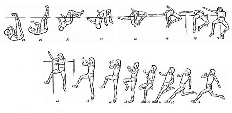 תרשים קפיצה לגובה בסגנון פוסברי