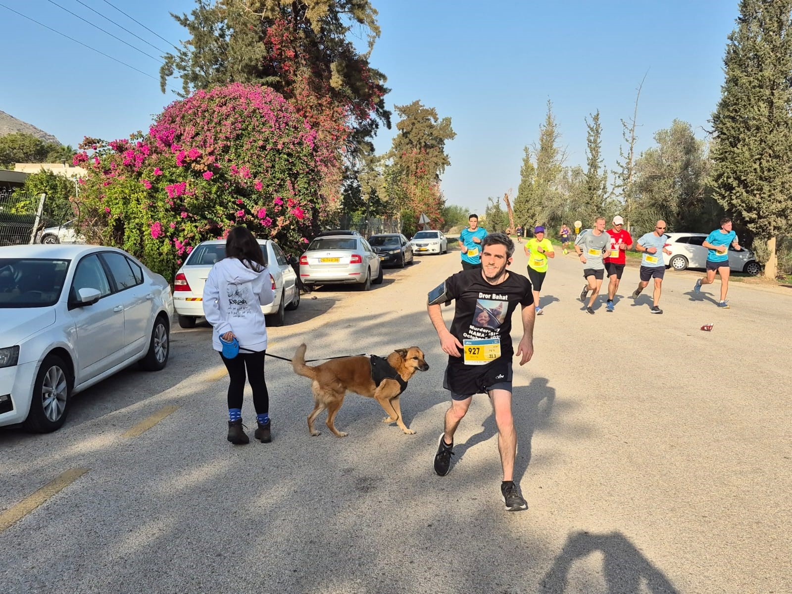 עדי בהט רץ לזכר אחיו דודר בהט עמק המעיינות 2025