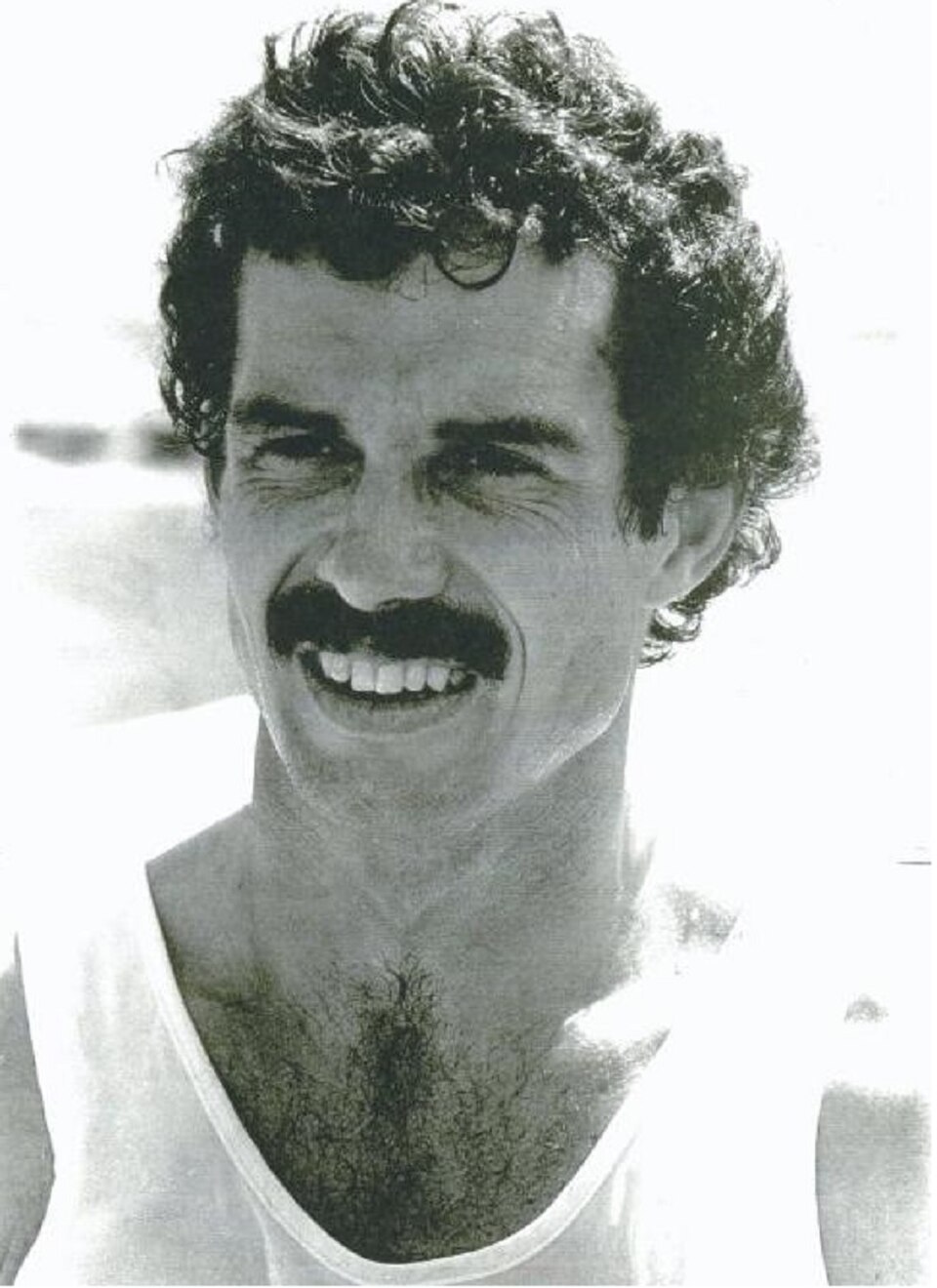 Paul Cummings after winning 1985 Houston Marathon